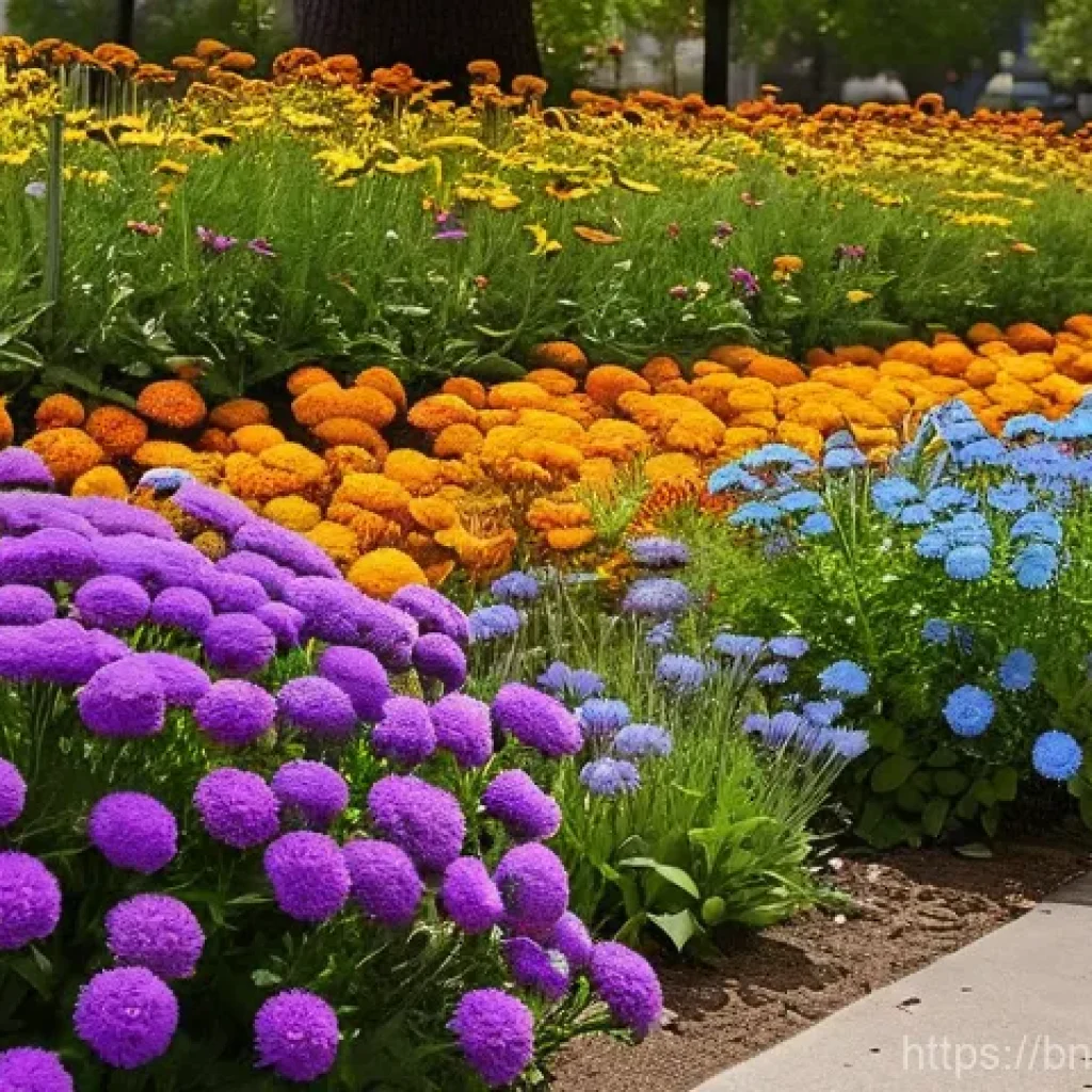 도시 내 야생화 조성을 위한 아카데미 운영 - **Prompt 1: Urban Oasis of Wildflowers**
"A serene and vibrant urban landscape where a busy city...