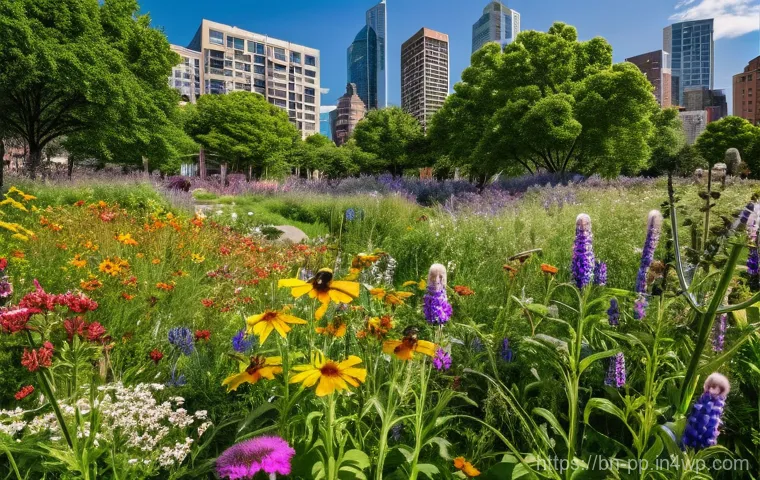 도시 내 야생화 조성을 위한 아카데미 운영 - **Prompt 2: Balcony Wildflower Haven**
    "A cozy and inviting urban balcony garden, bursting with ...